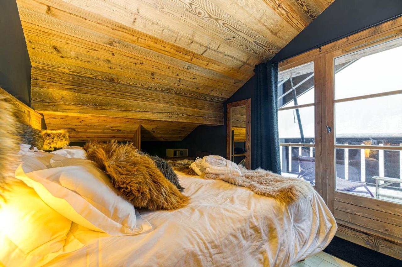 Appartement Style Chalet 5* Vue Mont-Blanc - Arc 1950 Les Arcs  Exterior photo